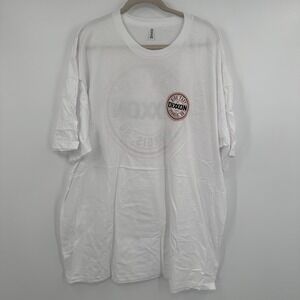 Dixxon Flannel Co Shirt Mens 3XL White Ride‎ Fast Sturgis SD Motorcycle Tee